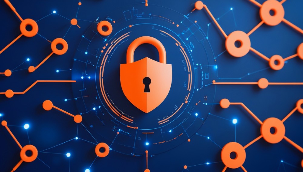 Cadenas numérique représentant la sécurité d'un site web