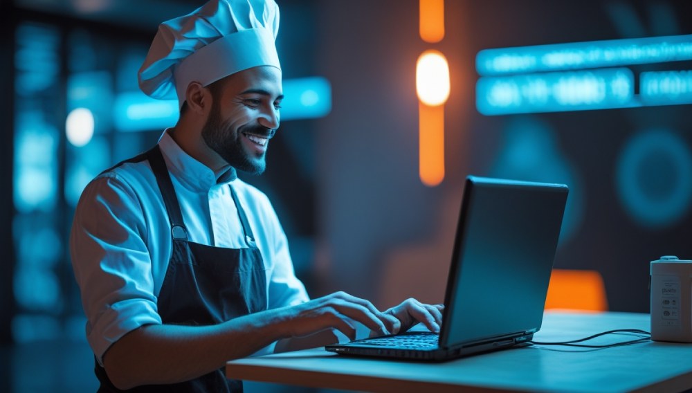chef d'entrprise qui lance son site pro