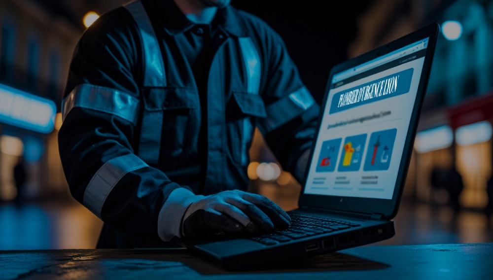 Site web optimisé SEO pour plombier à Lyon