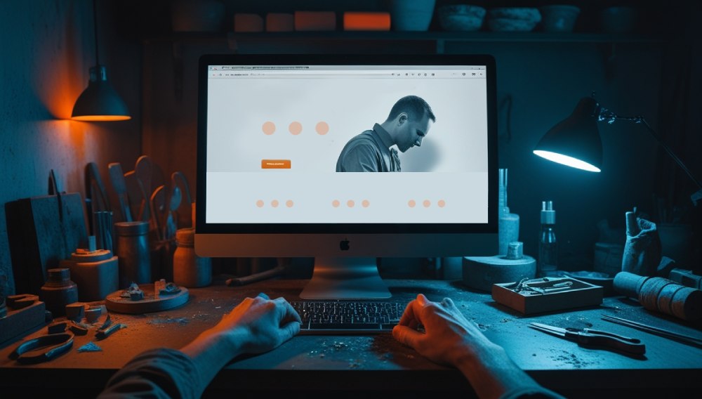 Conception du site web sur mesure pour l'artisan