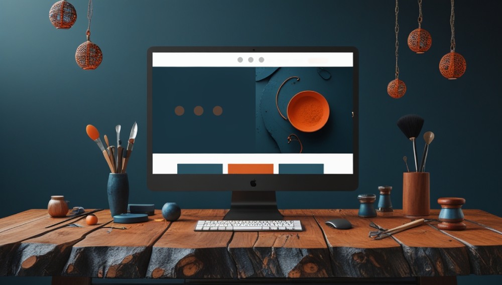 Création du design du site web d'artisan