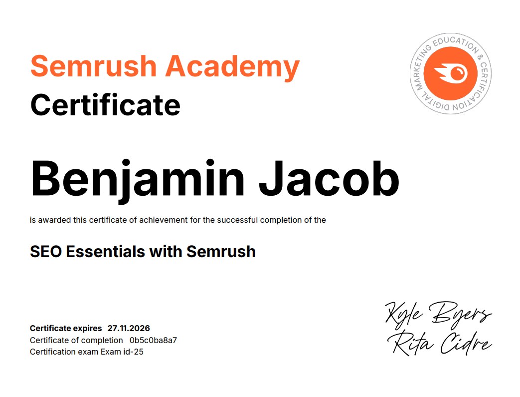 Semrush SEO Professional