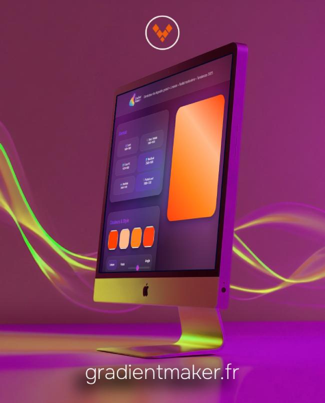 GradientMaker.fr – Générateur de dégradés multicolores