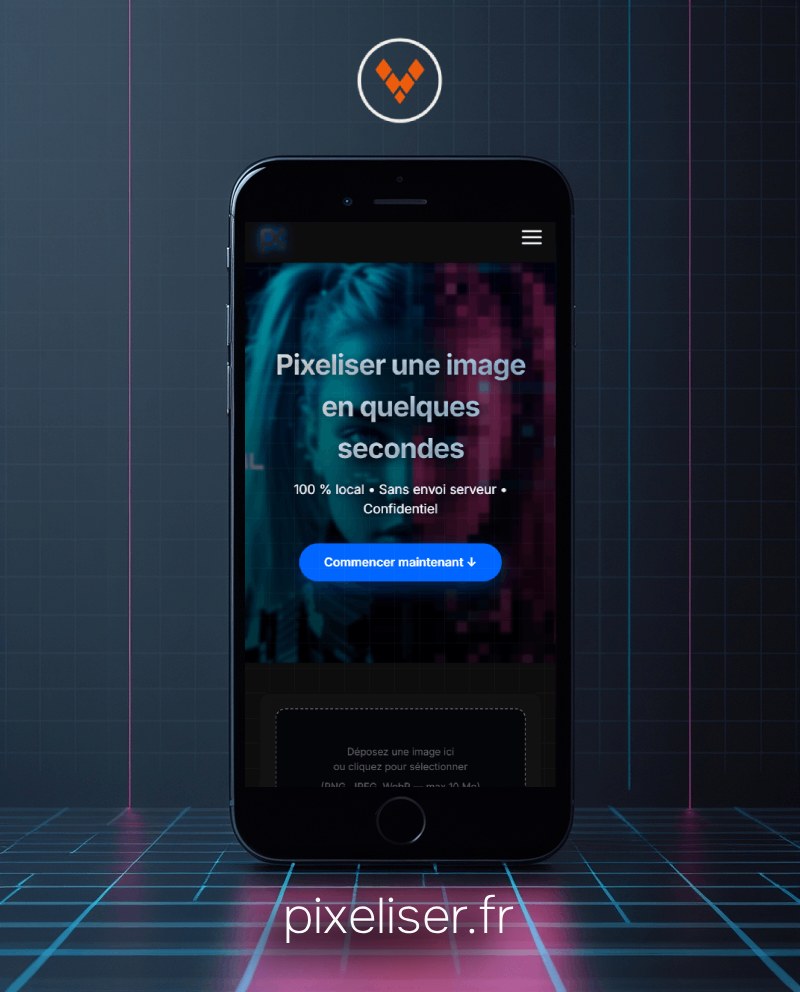 Pixeliser.fr – Transformez vos images en pixel art en ligne