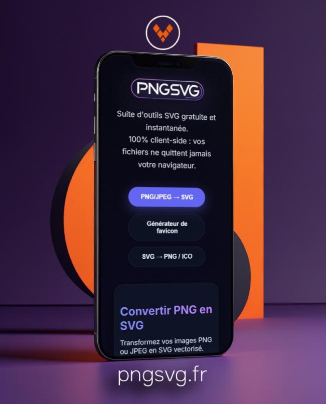 PNGSVG.fr – Convertisseur PNG to SVG et générateur favicons
